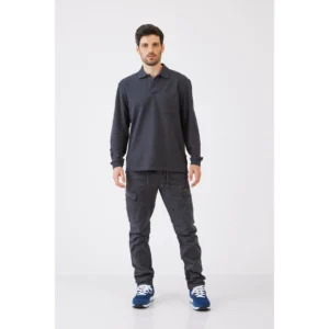 מכנסי דגמ"ח אקסטרים בגזרת Slim - שחור