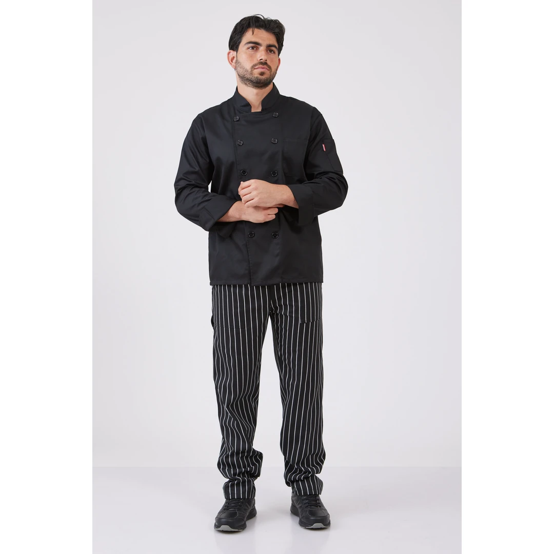 מכנסי שף גומי עם פסים