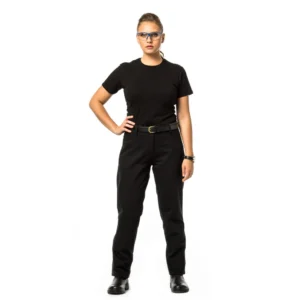 מכנסי דוקרס נשים - שחור