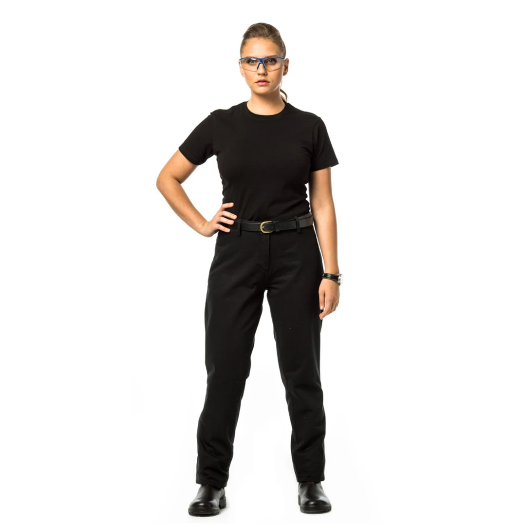 מכנסי דוקרס נשים - שחור