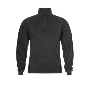 חולצה טקטית משולבת שרוול ארוך - black