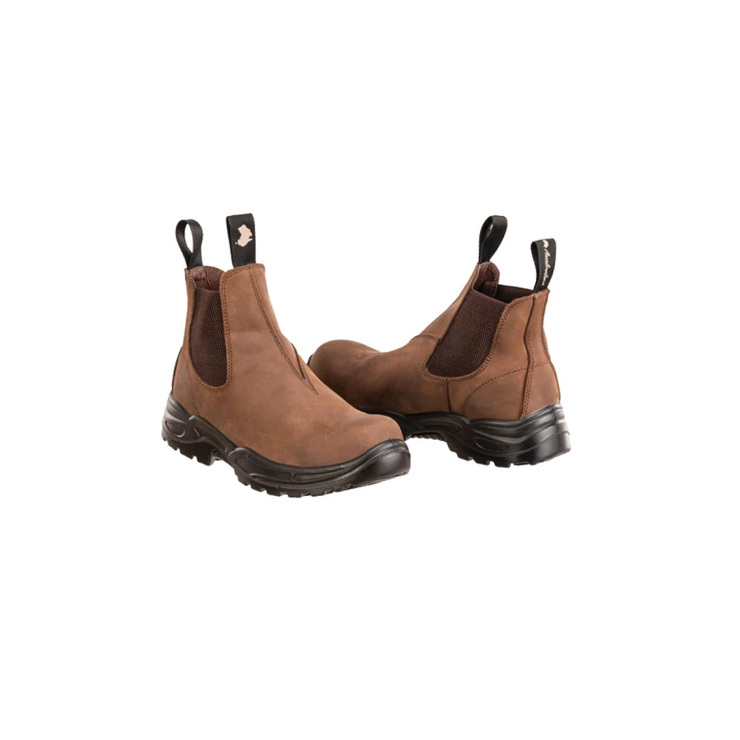 מגפי עבודה צ'לסי ללא מגן O3 ESD SR - חום