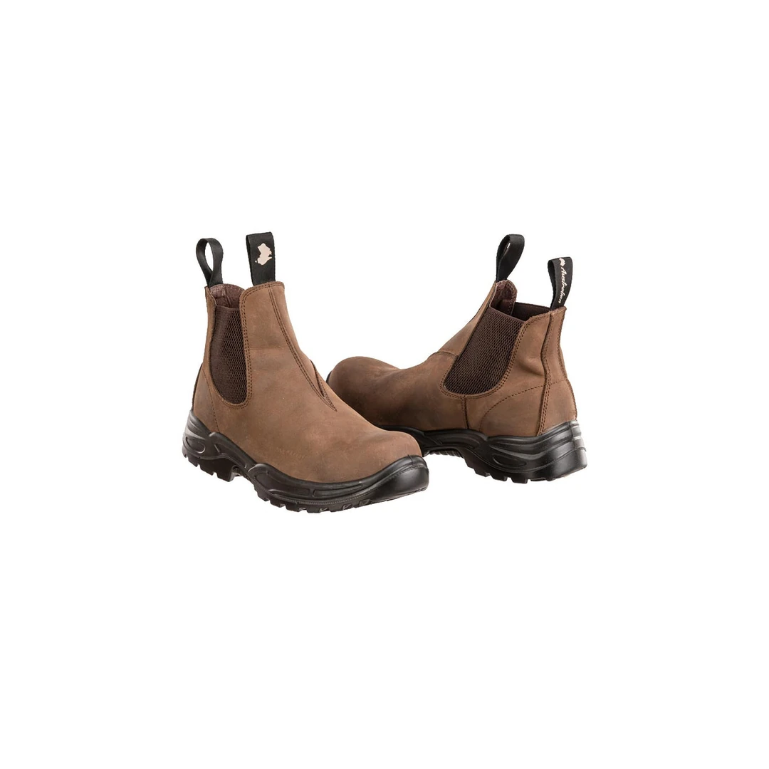 מגפי בטיחות צ'לסי S3S SR ESD - חום