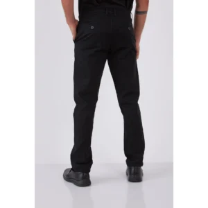 מכנסי צ'ינו בגזרת Slim - black