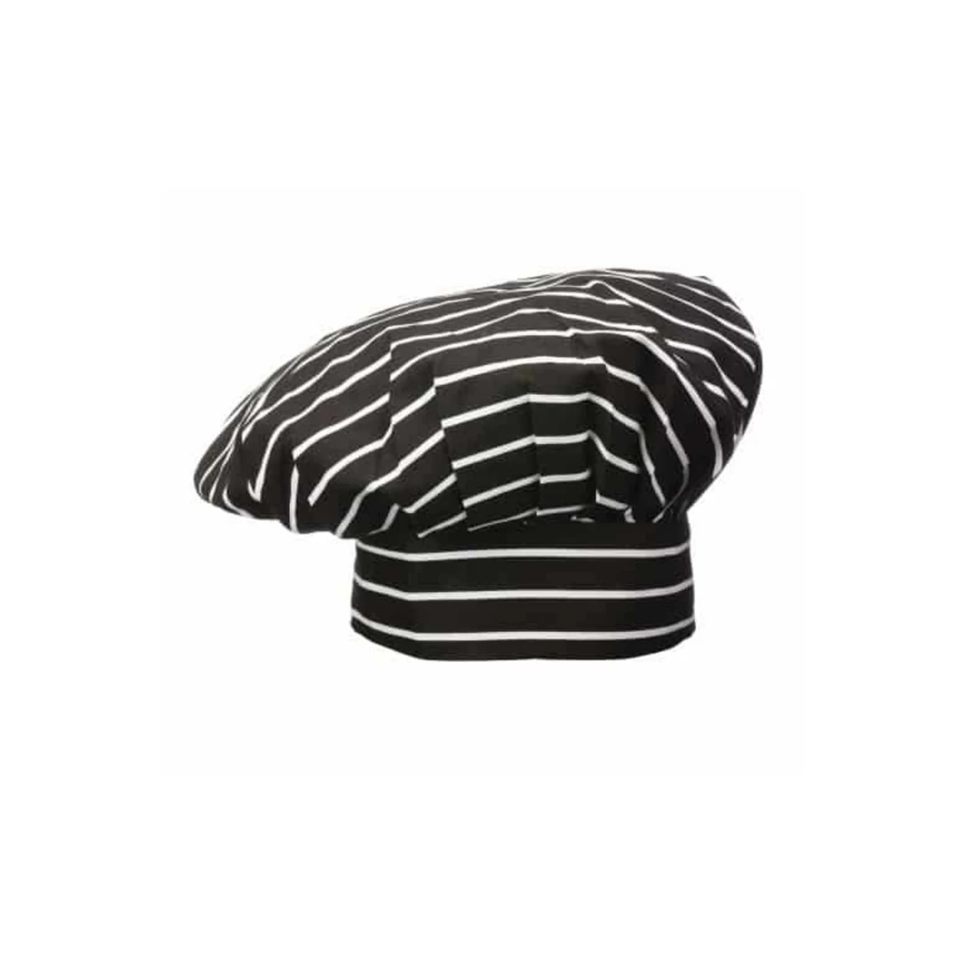 כובע שף - פסים