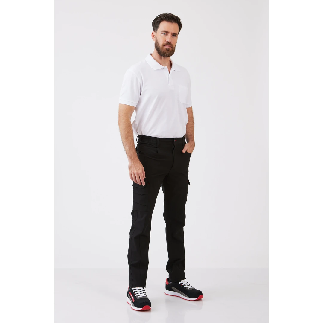 מכנסי דגמ"ח Australian בגזרה צרה - black