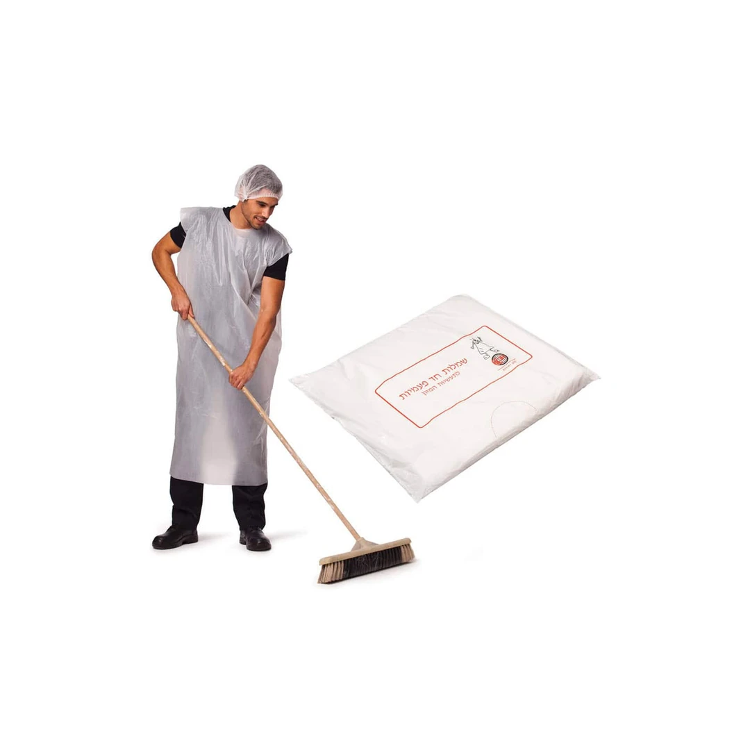 שמלה לבנה חד-פעמית - 1000 יח' במארז - לבן