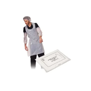 סינר חד-פעמי - 1000 יח' - לבן