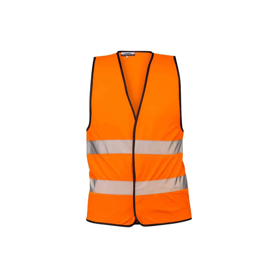 אפוד זוהר שני פסים רוחביים