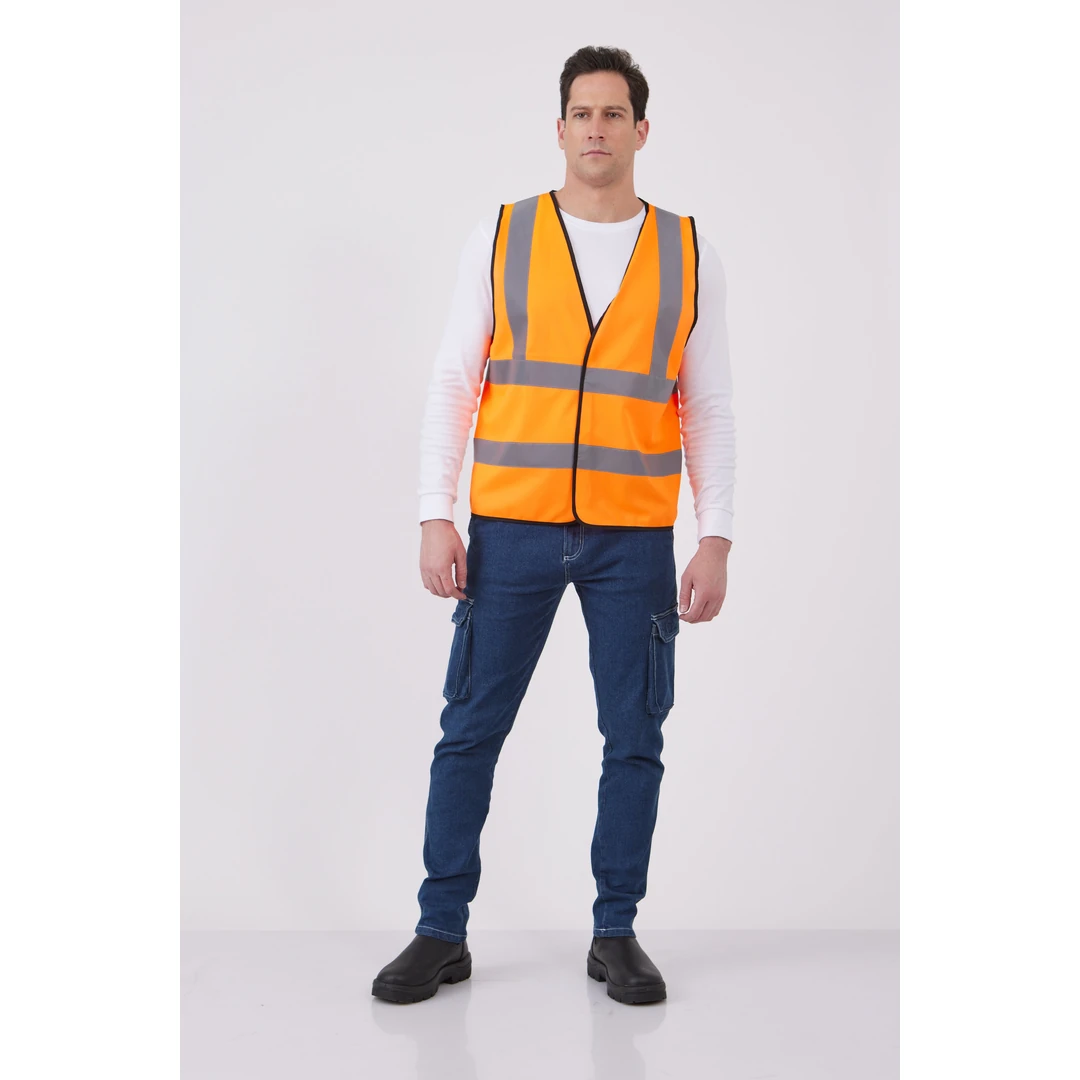 אפוד זוהר - כתום