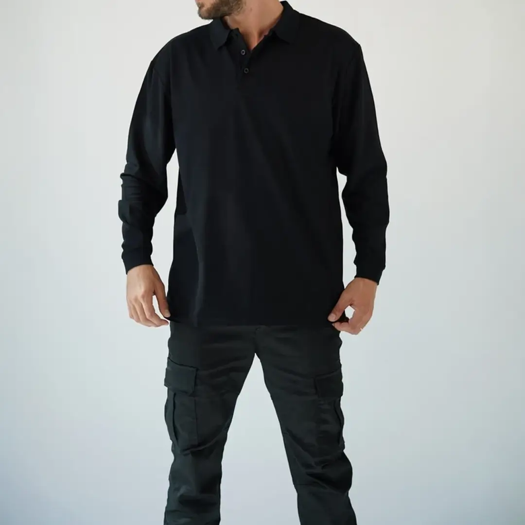 חולצת פולו שרוול ארוך